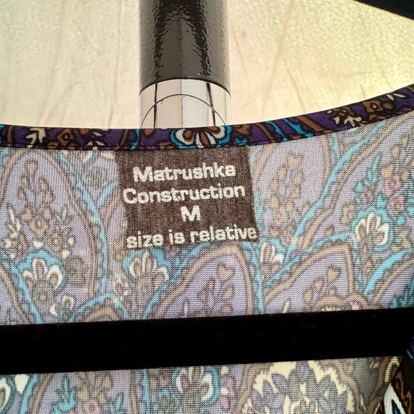 Matrushka Construction Silverlake - Peacock Feathers dress - Picture 4 of 4